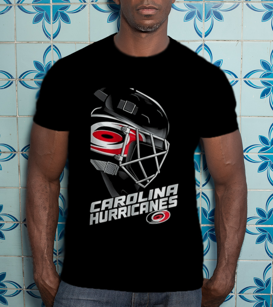 Carolina Hurricanes Hockey Mask Outerstuff Preschool Defender T-Shirt