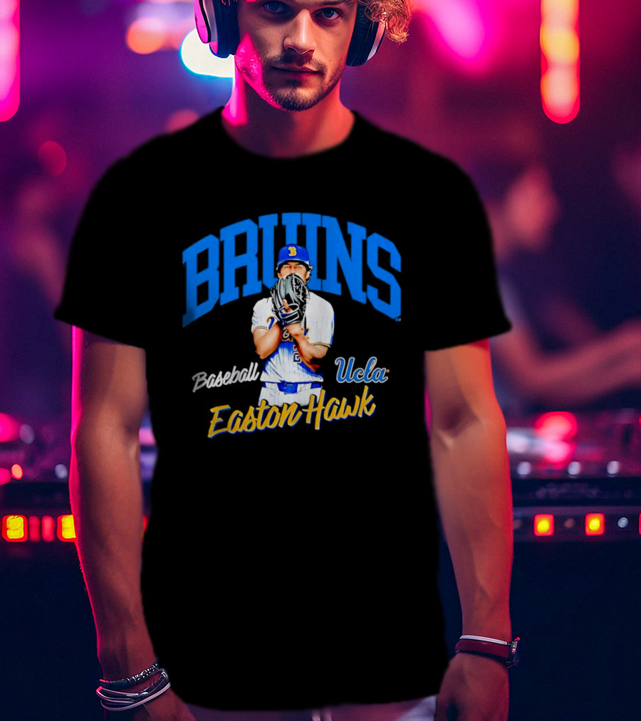 UCLA Bruins Baseball Easton Hawk Athlete T-Shirt