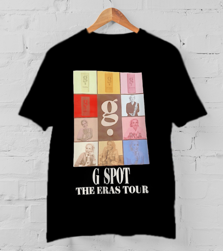 Gillian Anderson G Spot The Eras Tour Soothe Protect Awaken T-Shirt