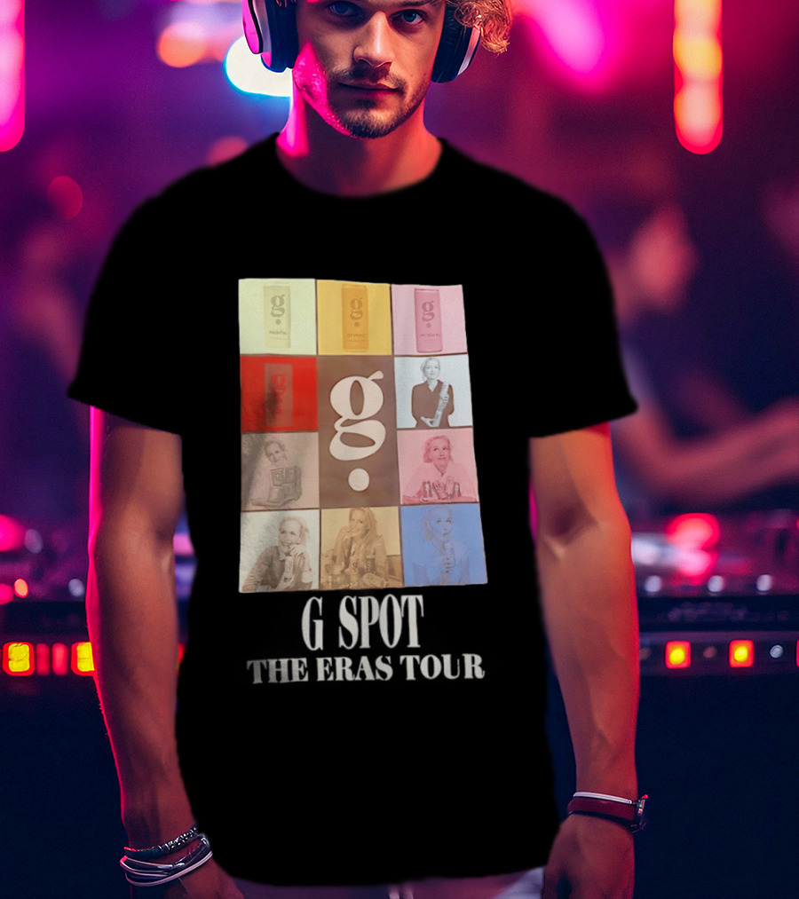 Gillian Anderson G Spot The Eras Tour Soothe Protect Awaken T-Shirt