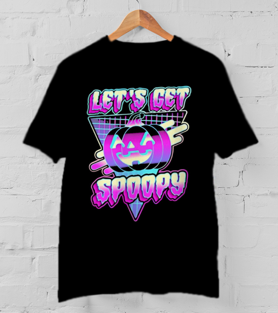 Let's Get Spoopy Halloween Pumpkin T-Shirt