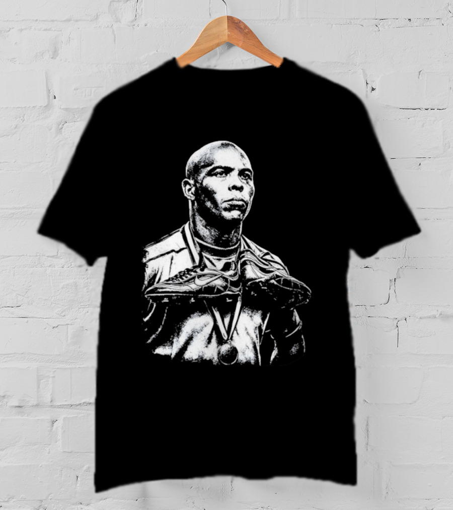 Ronaldo Fenomeno Nike Soccer Cleats Golden Medal Iconic Image T-Shirt