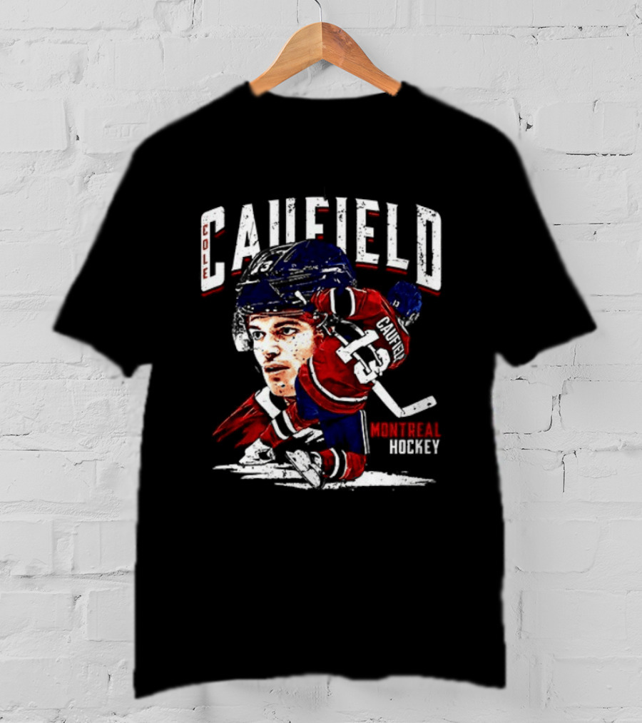 Cole Caufield Montreal Hockey T-Shirt