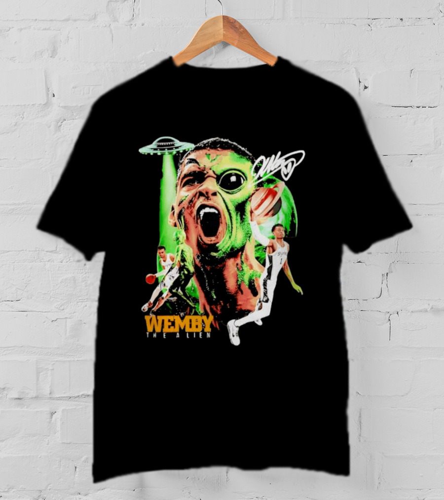 Wemby You Alien Victor Wembanyama San Antonio Spurs 2026 T-Shirt