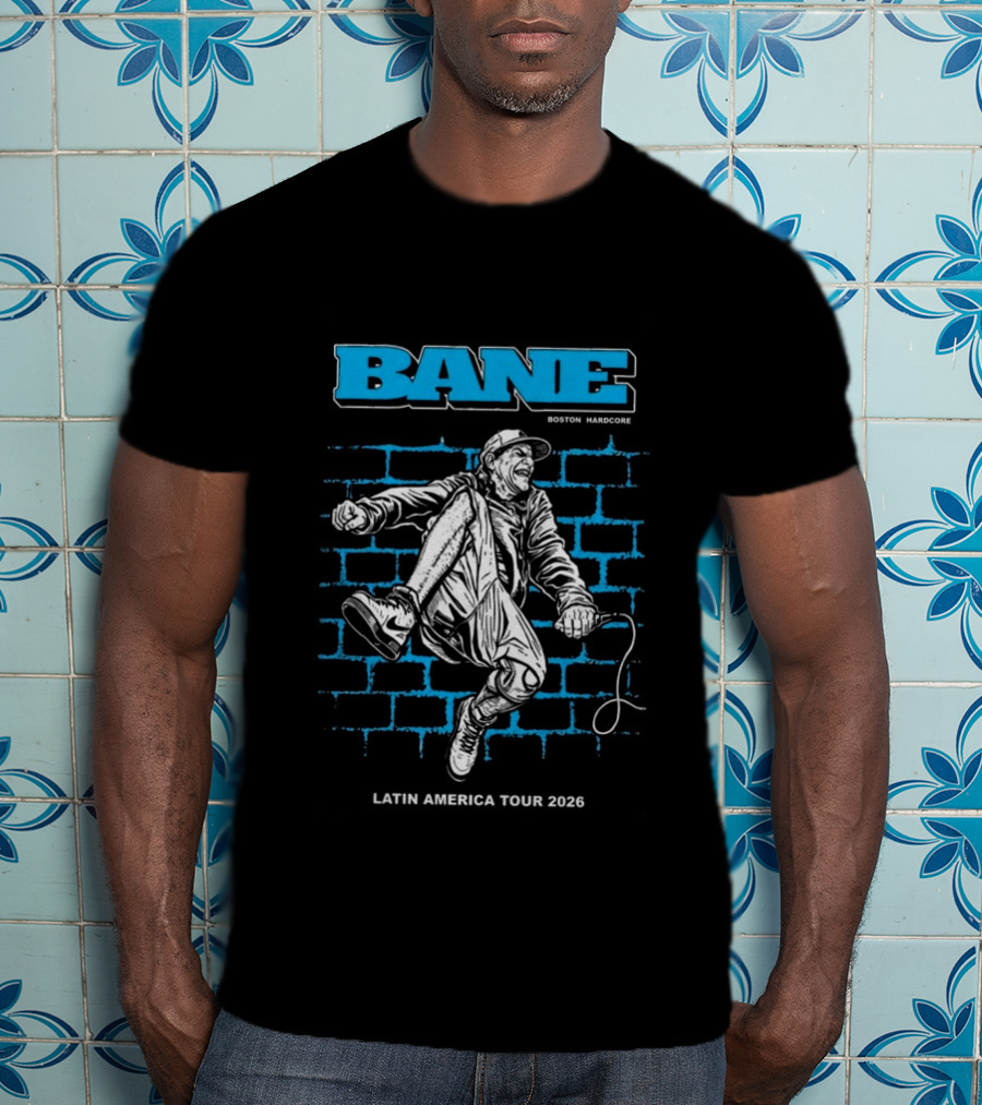 Bane Boston Hardcore Latin America Tour 2026 Jumper T-Shirt