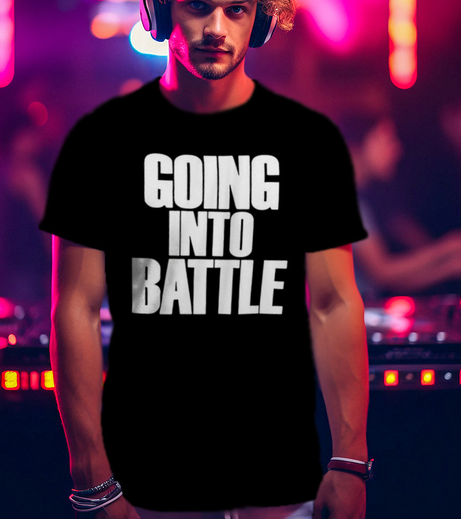 Cleveland Basketball Going Into Battle On The Shoulders Of The King 2 Sided T-Shirt