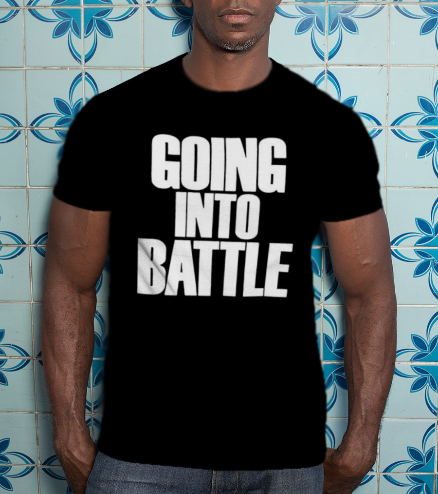 Cleveland Basketball Going Into Battle On The Shoulders Of The King 2 Sided T-Shirt