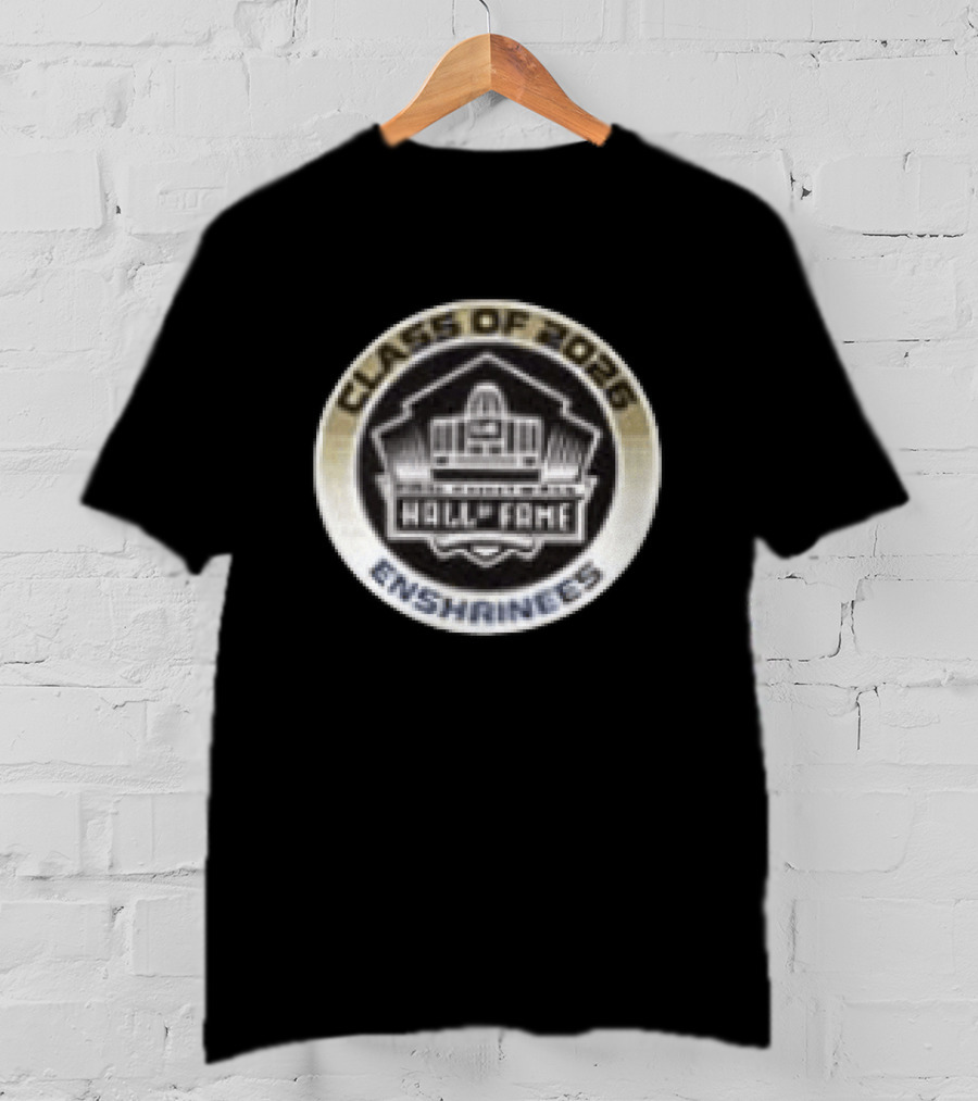Drew Brees Roger Craig Class Of 2026 Pro Football Hall Of Fame Enshrinees Two Sided T-Shirt