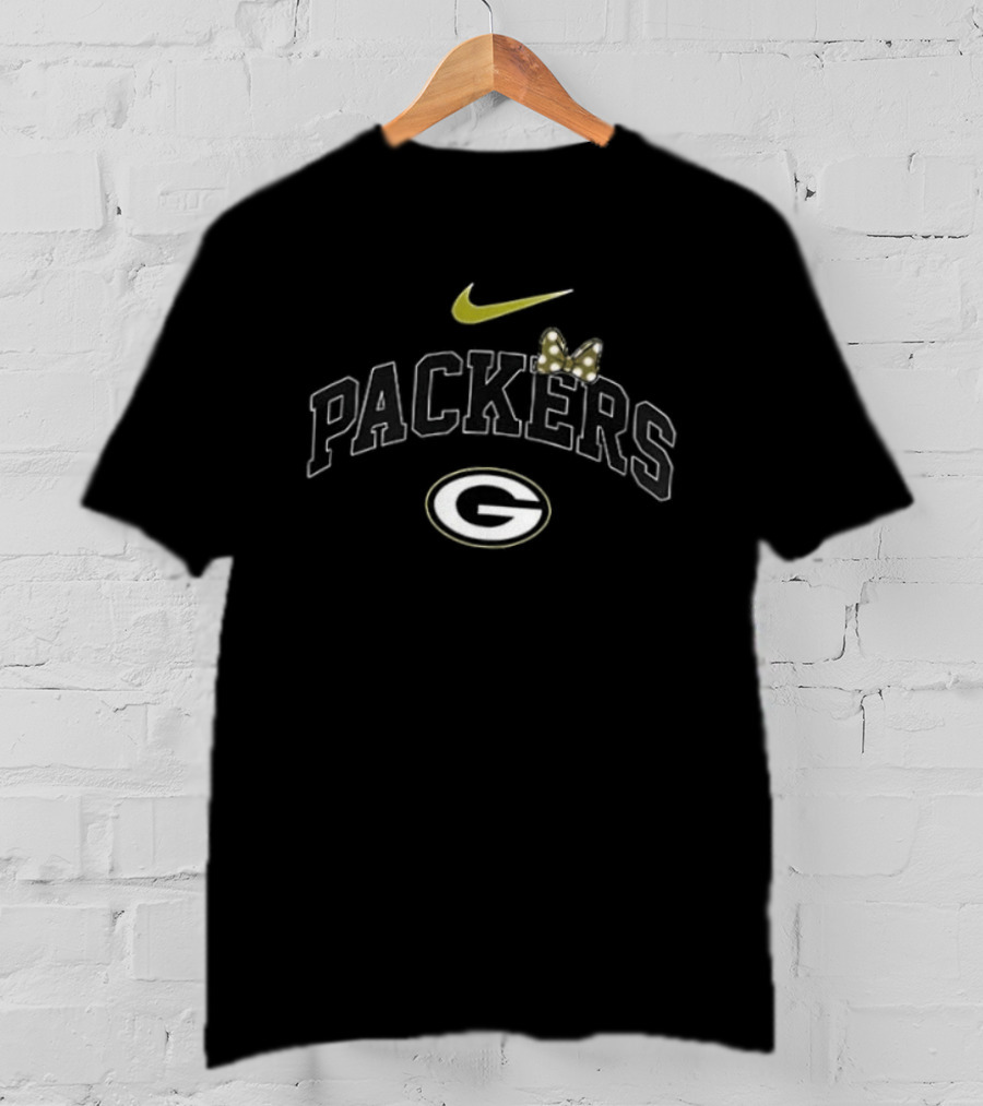 Nike Green Bay Packers Boo To You Fabulous Two Sided Falloween T-Shirt