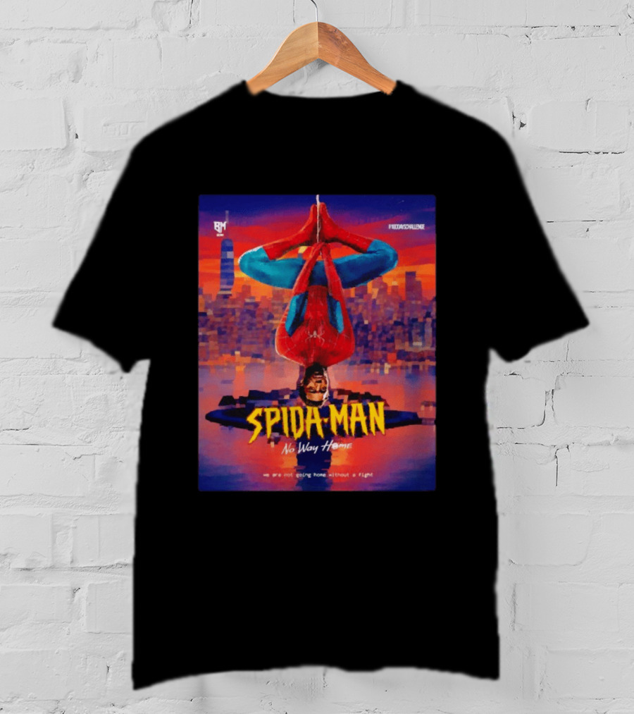 Donovan Mitchell Spida Man No Way Home Cleveland Cavaliers RM Challenge T-Shirt