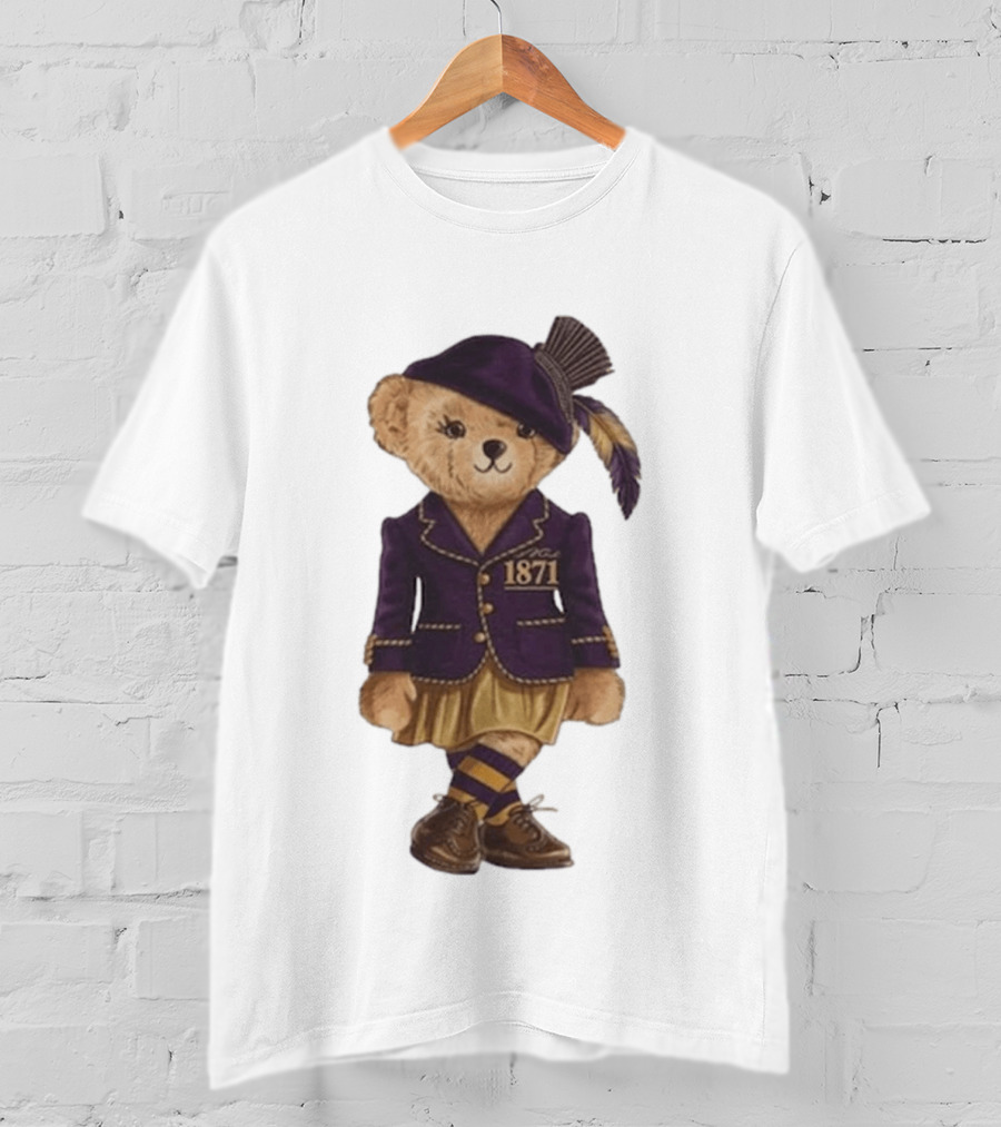 Alcorn State Polo Bear 1871 Lady Edition HBCU Fashion T-Shirt