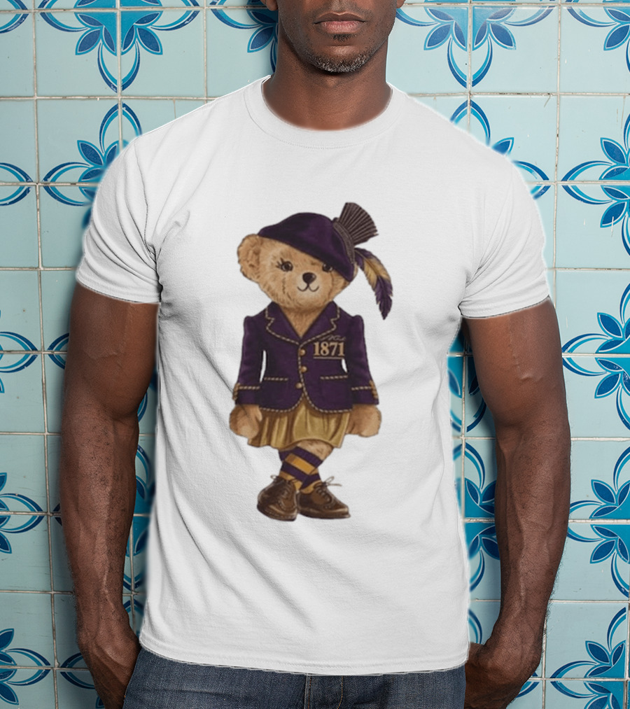 Alcorn State Polo Bear 1871 Lady Edition HBCU Fashion T-Shirt