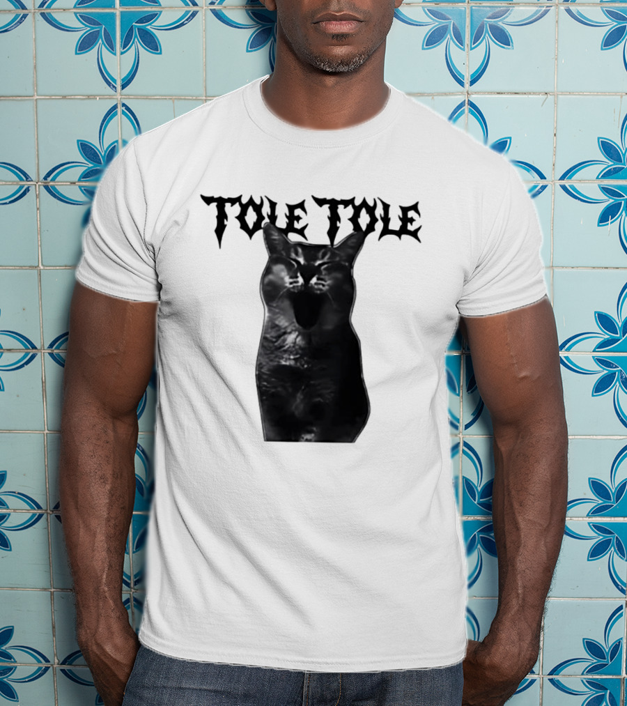 TOLE TOLE Black Cat T-Shirt