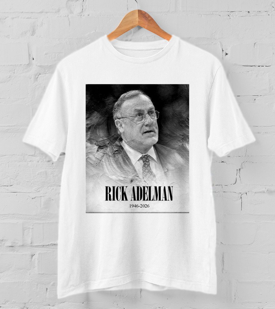 Rick Adelman 1946 2026 NBA Coach Hall Of Famer T-Shirt