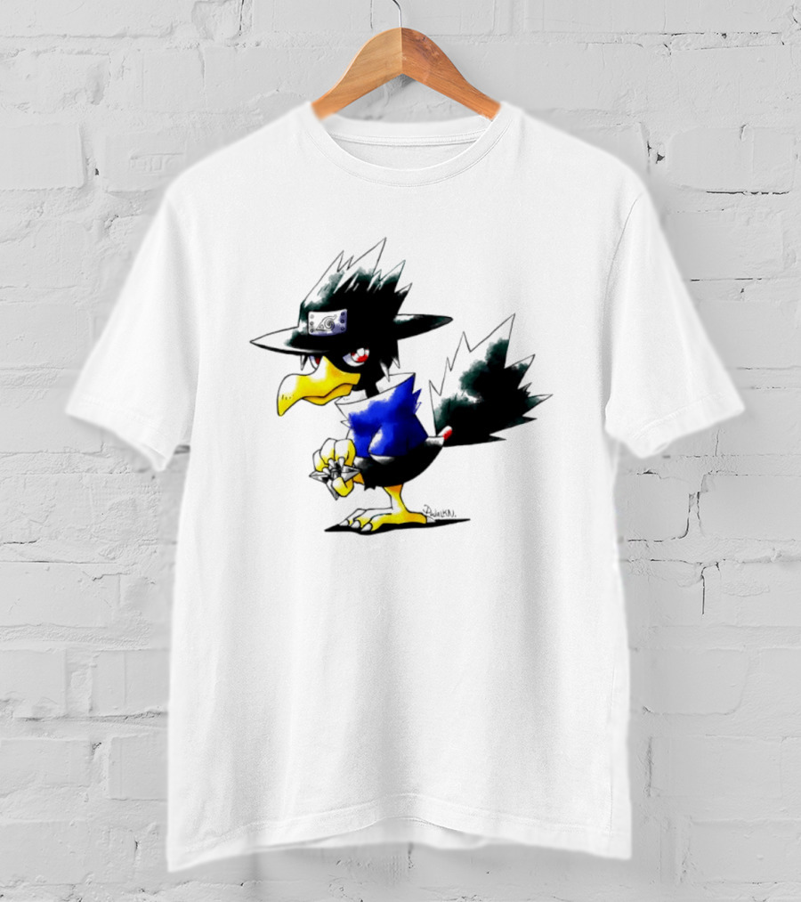 Murkrow Sasuke Uchiha Naruto Hidden Leaf Village Ninja T-Shirt
