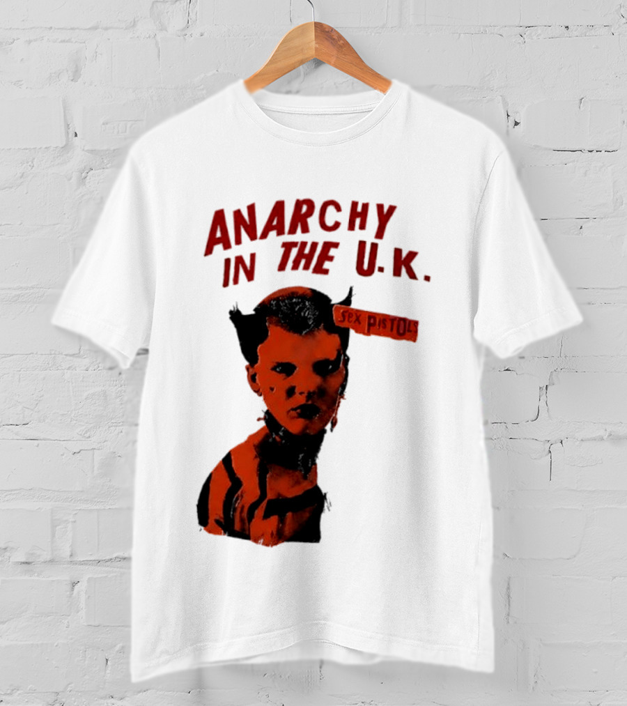 Anarchy In The UK Sex Pistols Punk Aesthetic T-Shirt