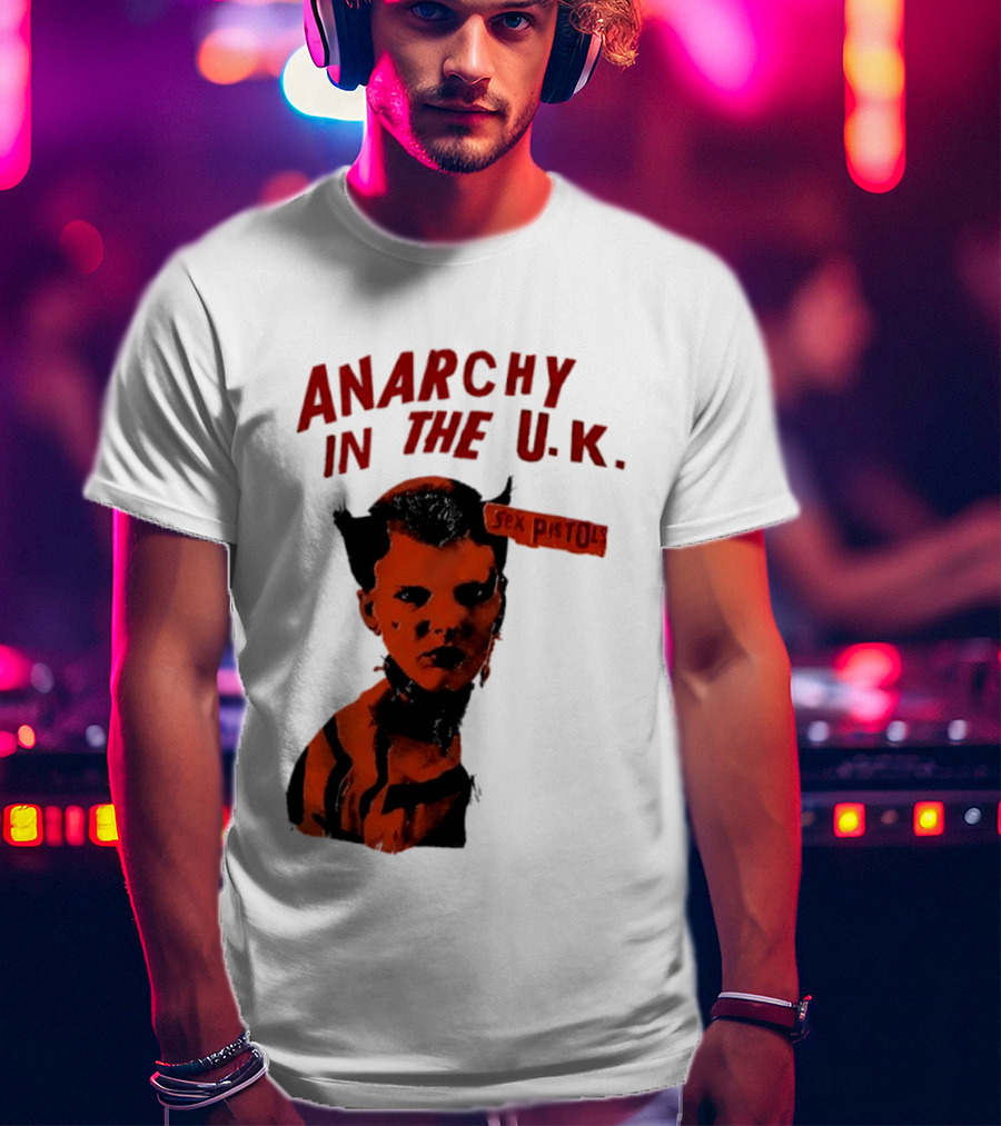 Anarchy In The UK Sex Pistols Punk Aesthetic T-Shirt