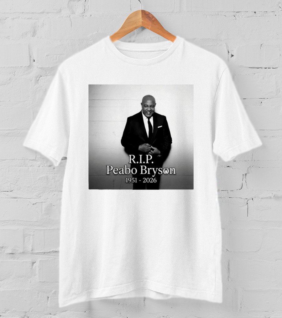 R.I.P. Peabo Bryson 1951 2026 R&B Legend Of Beauty And The Beast A Whole New World T-Shirt
