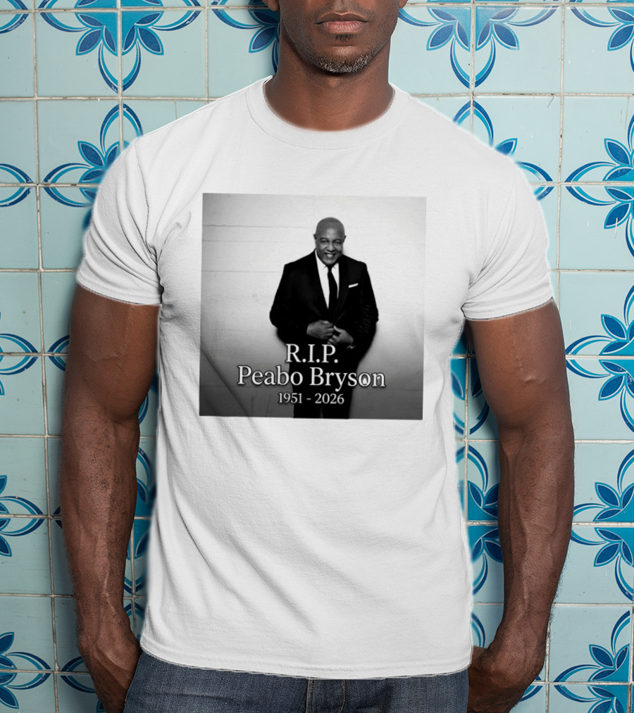 R.I.P. Peabo Bryson 1951 2026 R&B Legend Of Beauty And The Beast A Whole New World T-Shirt