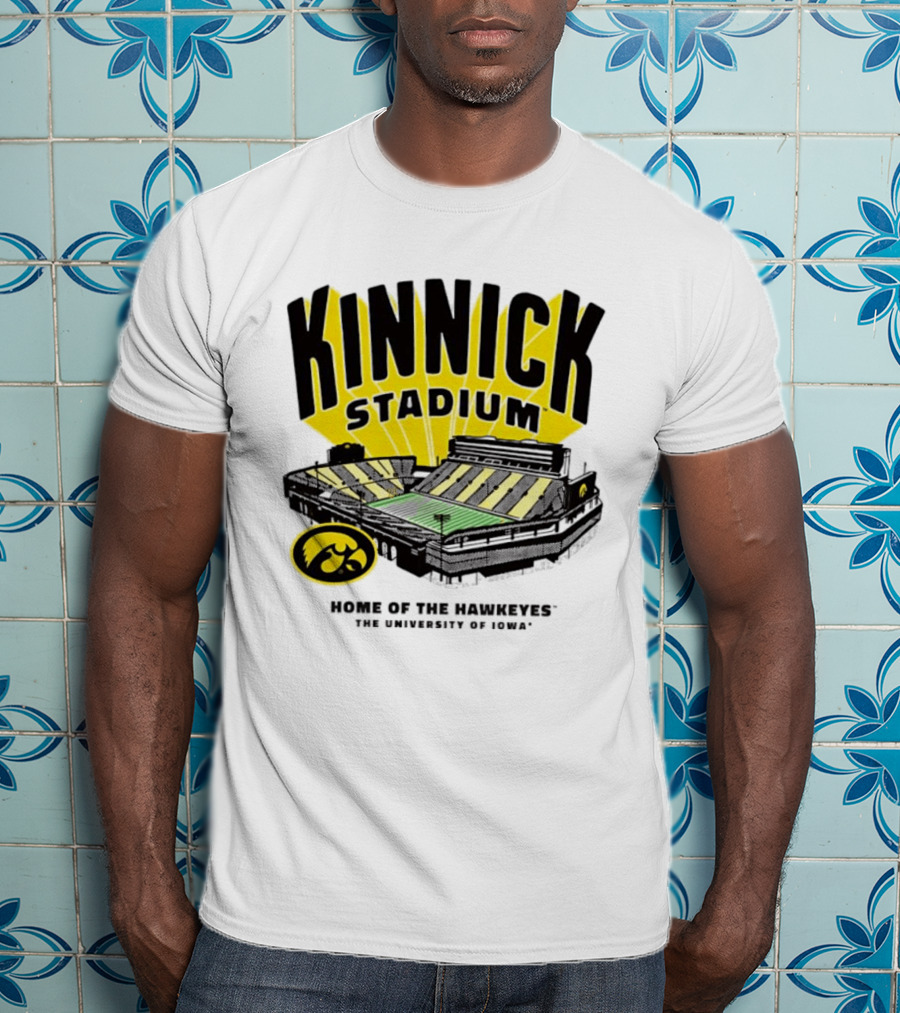 Kinnick Stadium Home Of The Hawkeyes University Of Iowa Football T-Shirt