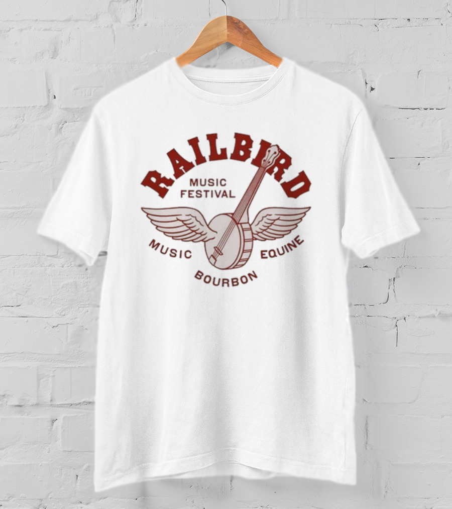 Railbird Music Festival 2026 Music Bourbon Equine T-Shirt