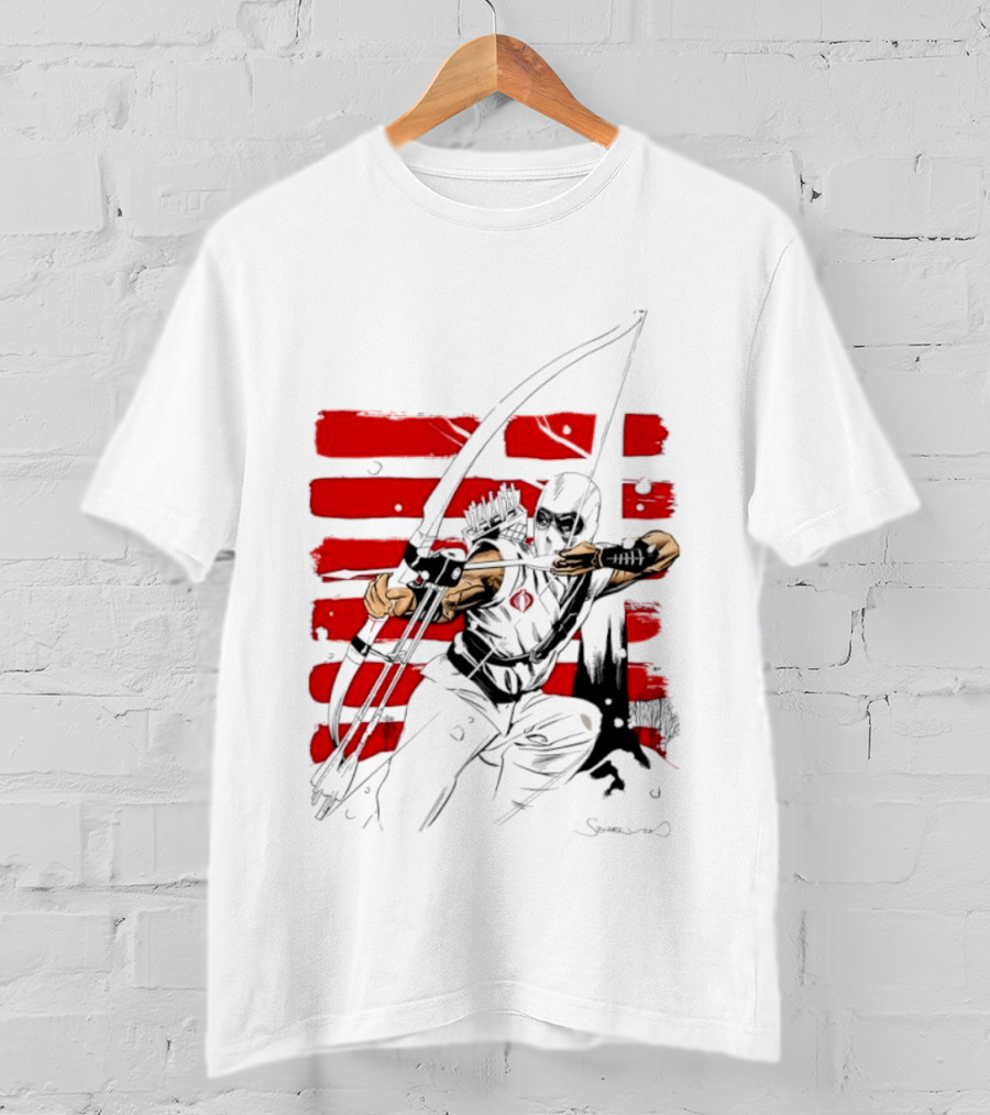 GI Joe Storm Shadow Cobra Commander Archery Ninja Master T-Shirt