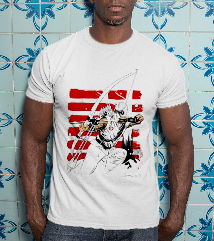 GI Joe Storm Shadow Cobra Commander Archery Ninja Master T-Shirt