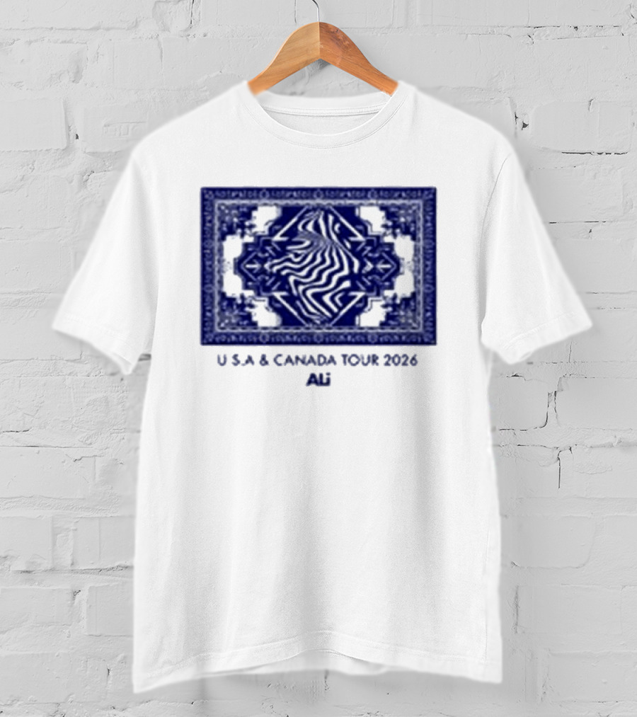Ali USA & Canada Tour 2026 T-Shirt