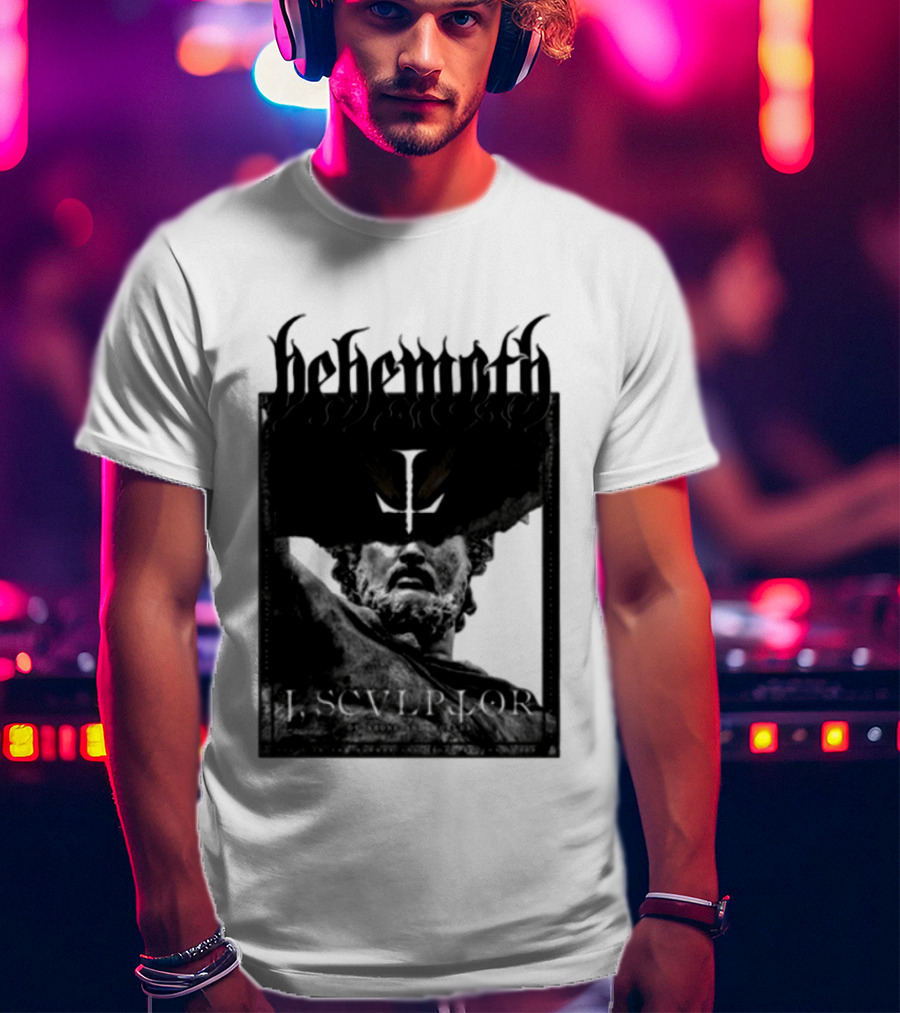 Behemoth I Sculptor Of Aeons And Worlds Statue Of Power T-Shirt