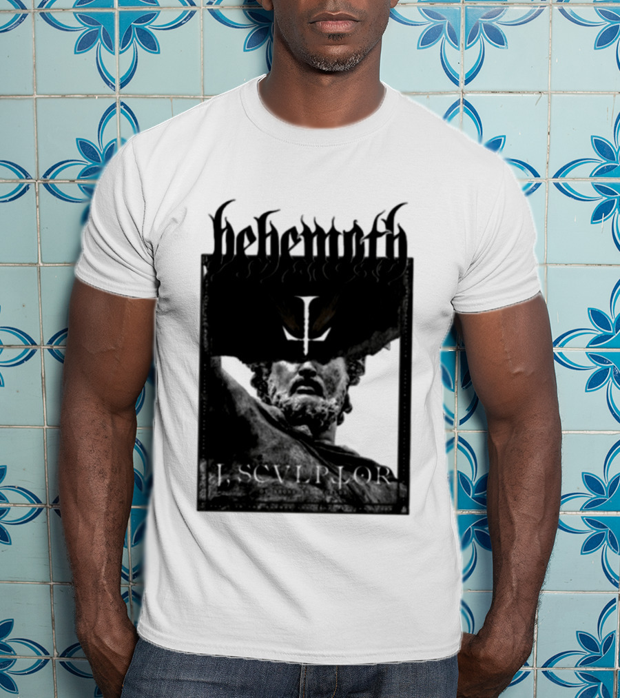 Behemoth I Sculptor Of Aeons And Worlds Statue Of Power T-Shirt