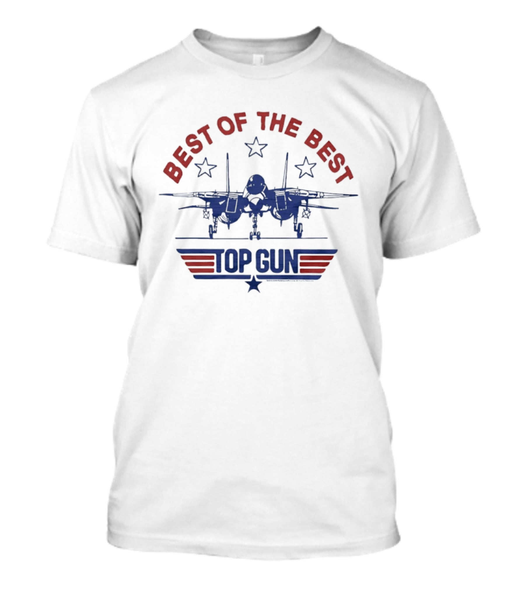 Best Of The Best Jet Fighter Top Gun F 14 Stars T-Shirt