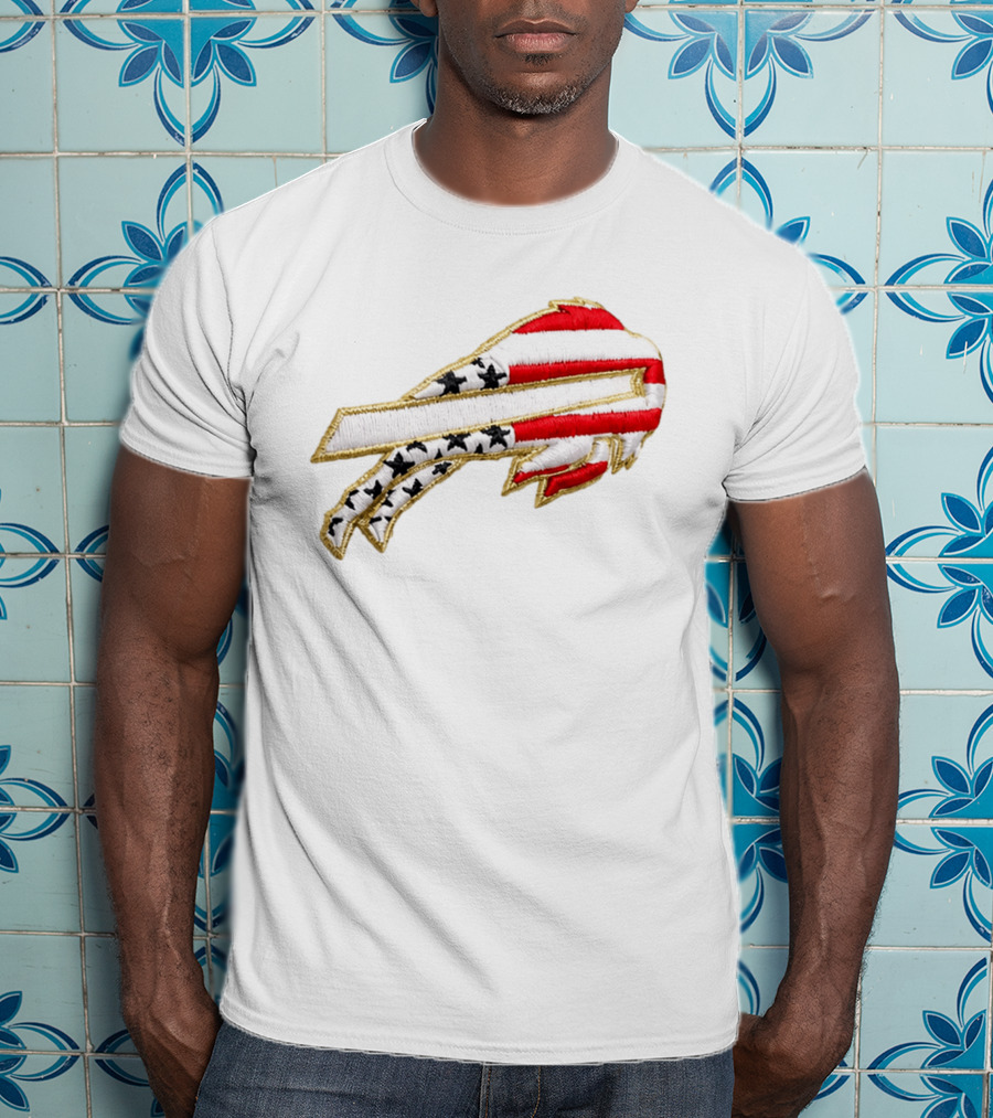 Bills America 250th Anniversary Stars And Stripes T-Shirt
