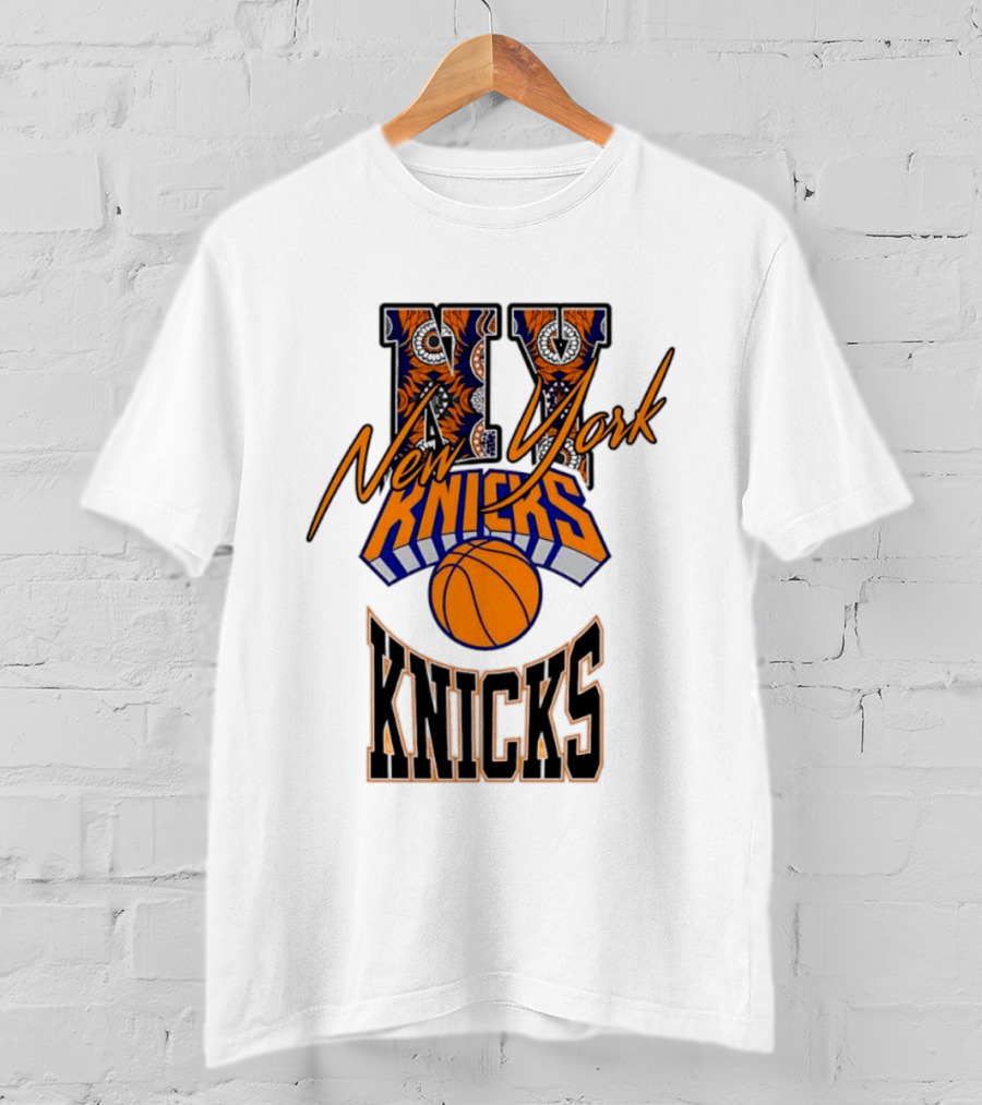 New York Knicks NY Basketball Team Fan Merchandise T-Shirt