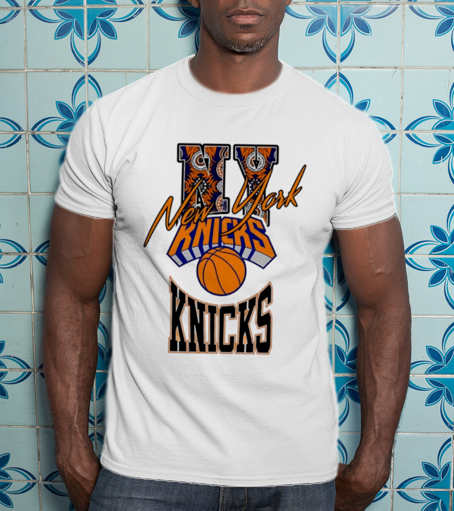 New York Knicks NY Basketball Team Fan Merchandise T-Shirt