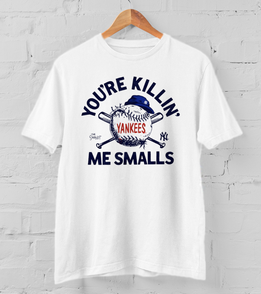 New York Yankees The Sandlot You're Killin' Me Smalls Baseball Cap T-Shirt
