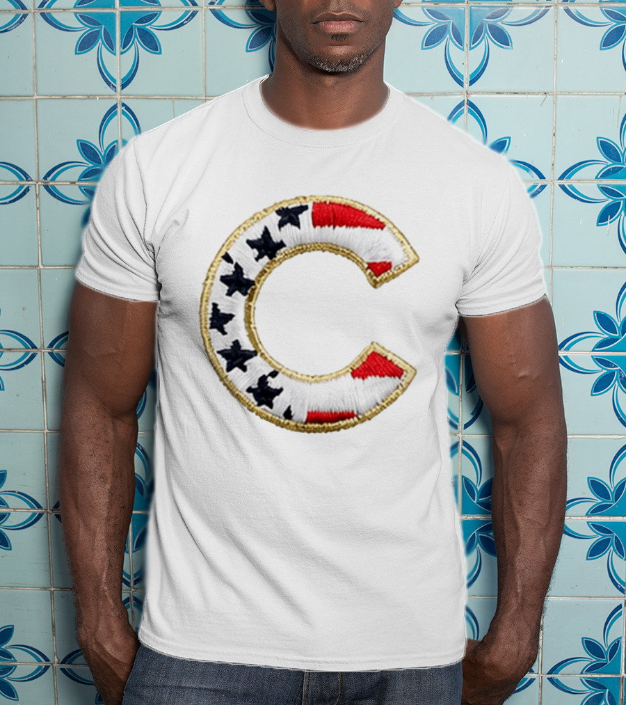 Chicago Cubs America 250th Anniversary Stars And Stripes T-Shirt