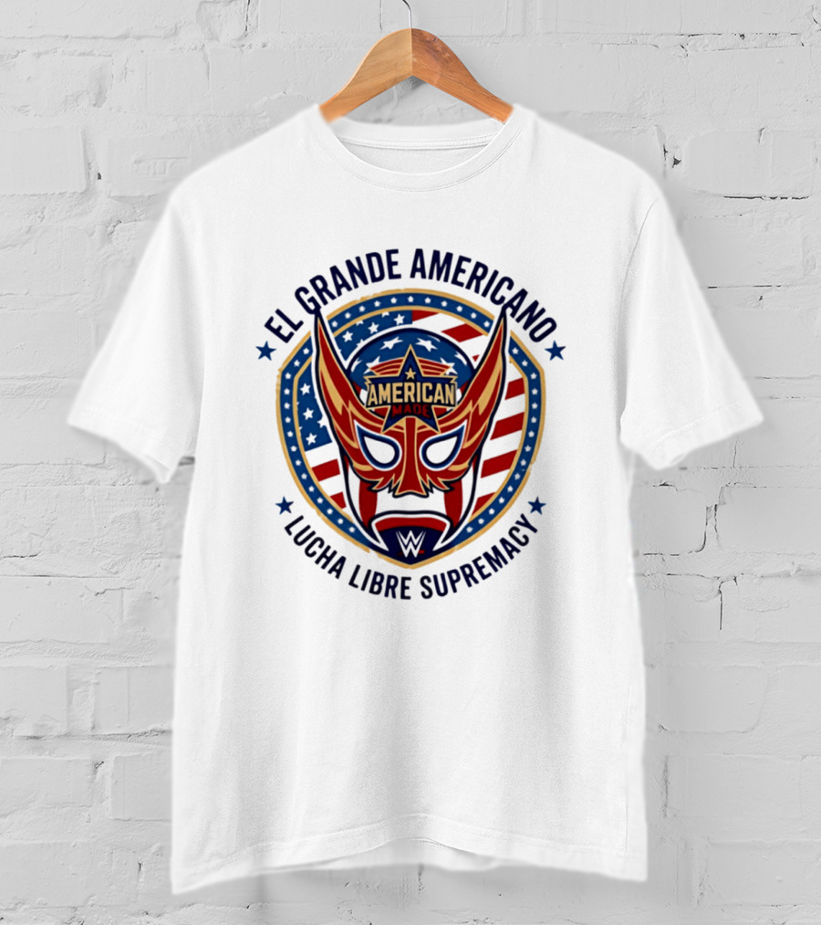 El Grande Americano American Made Lucha Libre Supremacy T-Shirt