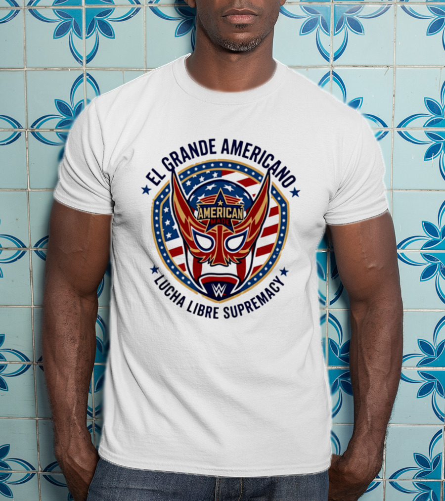 El Grande Americano American Made Lucha Libre Supremacy T-Shirt