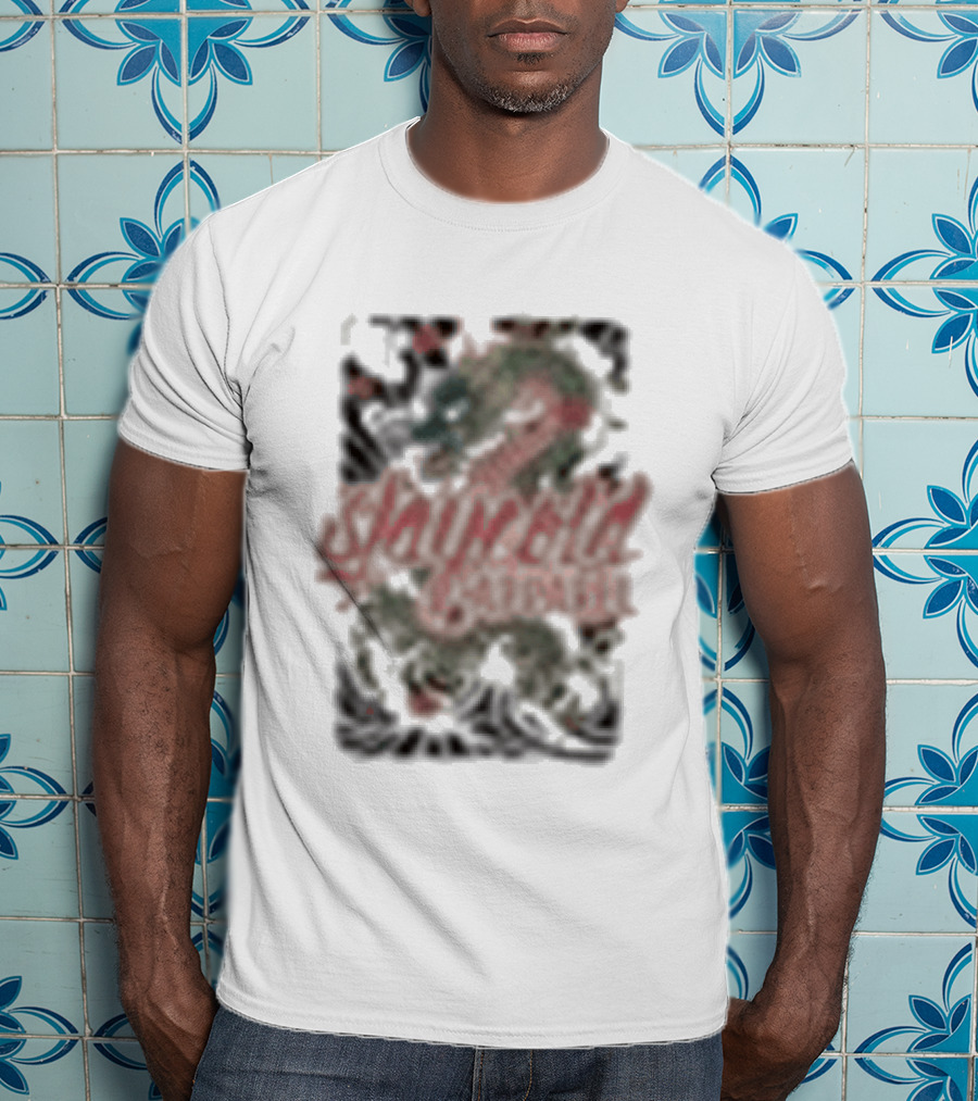 Shinbi Stay Cold Wavebound Sand Regular Dragon T-Shirt