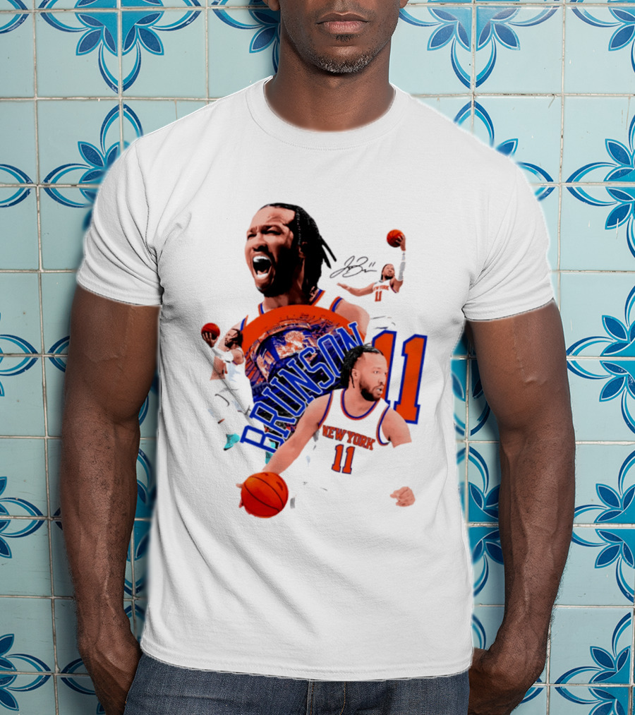 Jalen Brunson New York Knicks 11 Basketball Star T-Shirt