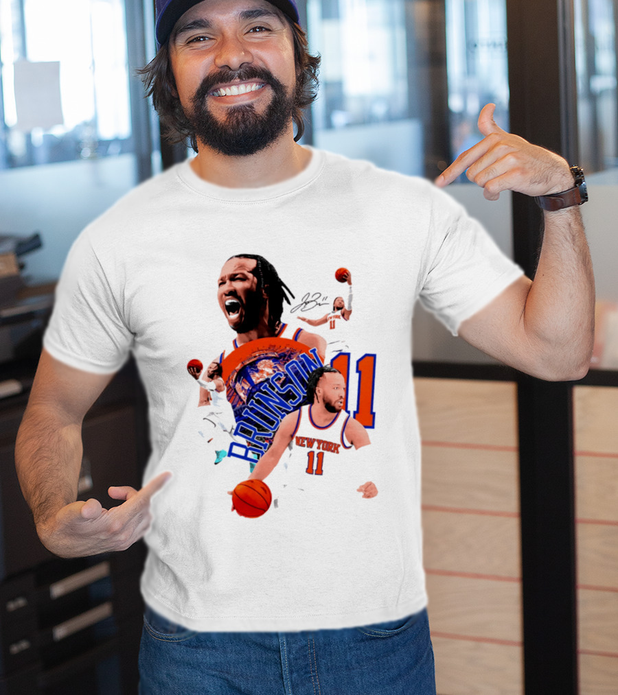 Jalen Brunson New York Knicks 11 Basketball Star T-Shirt