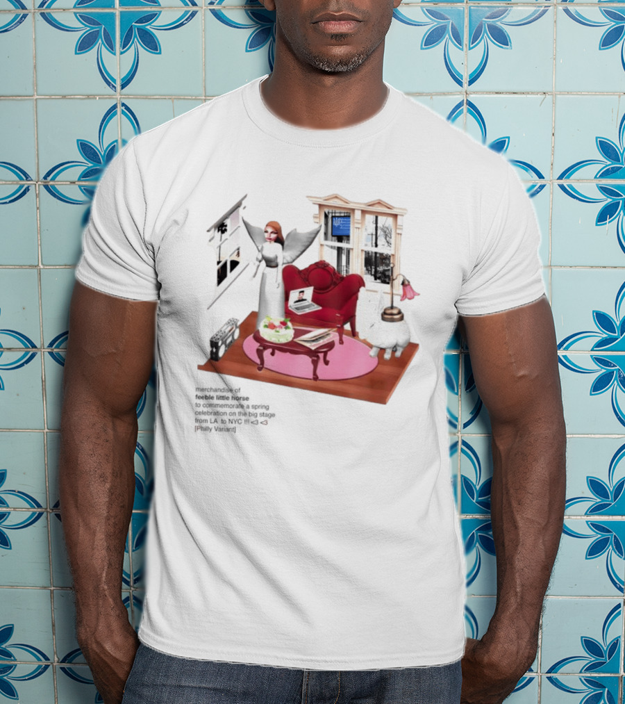 Feeble Little Horse Merchandise Spring Celebration Big Stage Collage T-Shirt