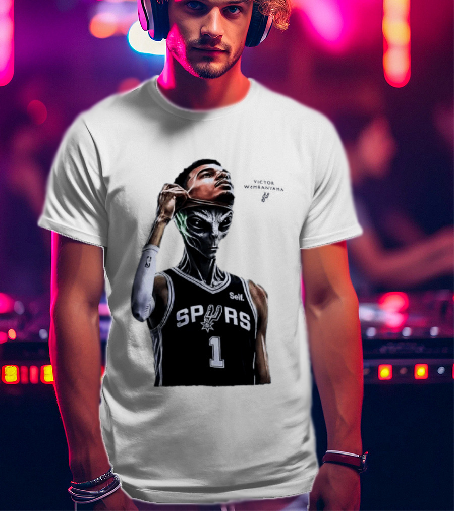 Victor Wembanyama San Antonio Spurs Self Propelled Success 2023 NBA Rookie Of The Year T-Shirt