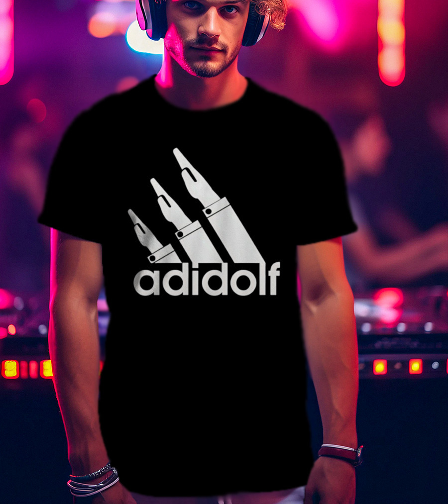 Adidolf Adolf Hitler Hand T-Shirt