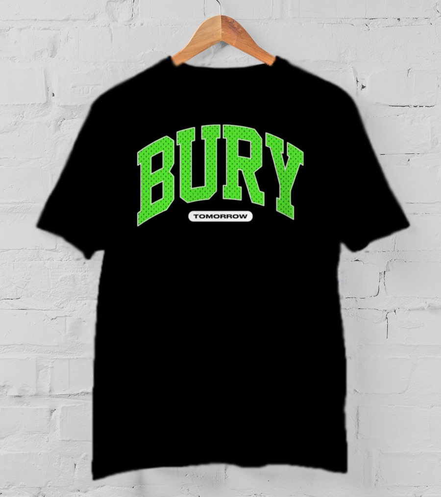Bury Tomorrow Green Sports Jersey T-Shirt