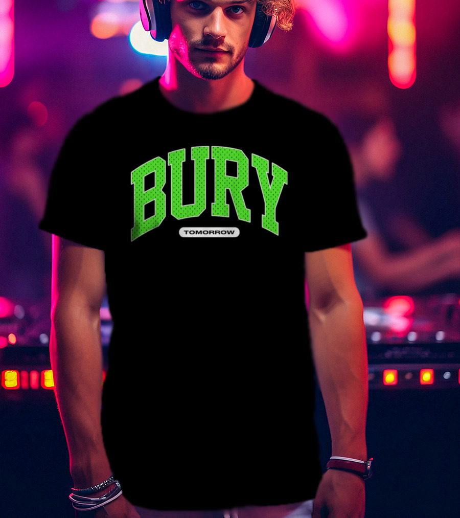 Bury Tomorrow Green Sports Jersey T-Shirt