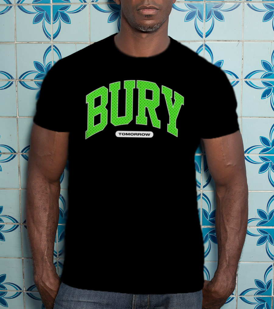 Bury Tomorrow Green Sports Jersey T-Shirt