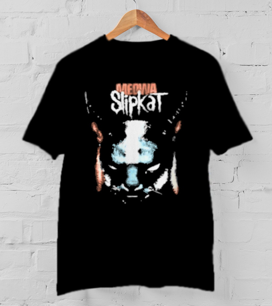 Cats And Metal Slipkat Meowa T-Shirt