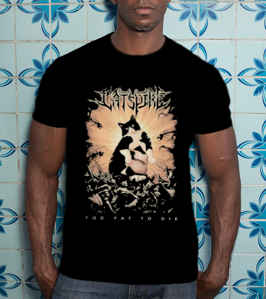 Cats Time Feathered Wings Too Fat To Die T-Shirt