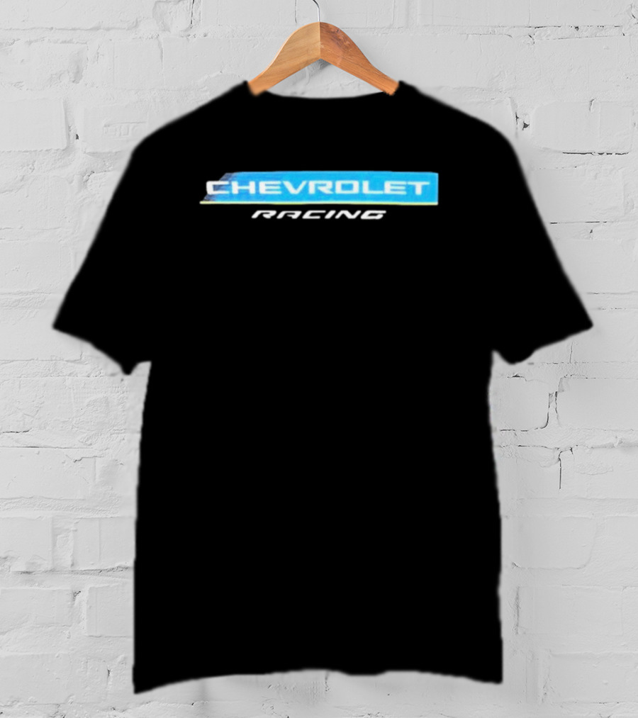 Chevrolet Racing Blue And White T-Shirt